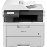 Brother DCP-L3555CDW, Multifunktionsdrucker grau, USB, LAN, WLAN, Scan, Kopie