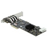 DeLOCK PCIe x4 > 4x extern USB 3.2 Gen 1 Typ-A, USB-Controller 