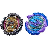 Hasbro Beyblade Burst QuadDrive Wrath Fafnir F7 und Berserk Linwyrm L7, Geschicklichkeitsspiel
