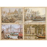 Jumbo Puzzle Anton Pieck, Kanalboote 