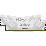 Kingston FURY DIMM 32 GB DDR5-6400 (2x 16 GB) Dual-Kit, Arbeitsspeicher weiß, KF564C32RWK2-32, Renegade, INTEL XMP