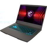 MSI Thin A15 B7VF-410, Gaming-Notebook grau, AMD Ryzen 7 7735HS, NVIDIA GeForce RTX 4060, 16 GB DDR5, 512 GB (512 GB SSD), Windows 11 Home 64-Bit