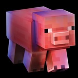 Mattel Minecraft Diamond Level Schwein, Spielfigur 14 cm