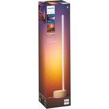 Philips Gradient Signe Tischleuchte, LED-Leuchte weiß/holz, Oak