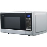 SHARP R670S, Mikrowelle silber/schwarz
