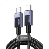UGREEN L513 USB-C auf USB-C Lade- und Datenkabel schwarz/grau