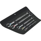 Wera 6007 Joker 5 Set 1 Maul-Ringratschenschlüssel-Satz, 5‑teilig, Schraubenschlüssel mit Haltefunktion