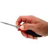 Wiha Schraubendreher mit Wechselklingen-Set SYSTEM 6 schwarz/rot, 9-teilig, mit Rolltasche