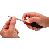 Wiha Schraubendreher mit Wechselklingen-Set SYSTEM 6 schwarz/rot, 9-teilig, mit Rolltasche