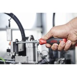 Wiha Schraubendreher mit Wechselklingen-Set SYSTEM 6 schwarz/rot, 9-teilig, mit Rolltasche