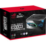 ASUS ROG Thor Platinum III (ROG Equalizer), PC-Netzteil schwarz, 1x 12 Pin High Power GPU, 4x PCIe, Kabelmanagement, 1000 Watt
