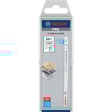 Bosch PRO Stichsägeblatt Multi Material thick and thin T345XF, 132mm schwarz, 25 Stück
