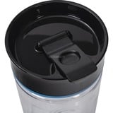 Braun MultiQuick 5 Vario Fit Blend & Go Sportflasche, Aufsatz schwarz/transparent, für Stabmixer MultiQuick 5 Vario Fit