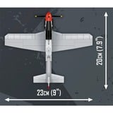 COBI Top Gun Mustang P-54D, Konstruktionsspielzeug Maßstab: 1:48