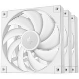 DeepCool FD14 WH 140x140x25, Gehäuselüfter weiß, 3er Pack, 140 mm