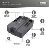 Digitus All-in-One USV, 600VA/360Watt schwarz