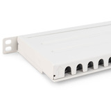 Digitus CAT 6A, Klasse EA High Density Patchpanel, 24 Port grau, 0,5 HE