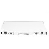 Digitus LWL Spleißbox, 1HE, bestückt, 6x LC DX, OM3 