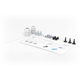 Digitus LWL Spleißbox, 1HE, bestückt, 6x LC DX, OM3 