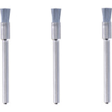 Dremel Drahtbürste Ø 3,2 mm (443) 3 Stück, Schaft  Ø  3,2mm
