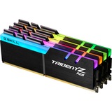 G.Skill DIMM 64 GB DDR4-3600 (4x 16 GB) Quad-Kit, Arbeitsspeicher schwarz, F4-3600C16Q-64GTZRC, Trident Z RGB, INTEL XMP