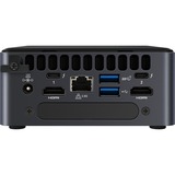 Intel® NUC 11 Pro Kit NUC11TNHi7, Barebone schwarz, ohne Betriebssystem