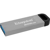 Kingston DataTraveler Kyson 256 GB, USB-Stick silber, USB-A 3.2 Gen 1