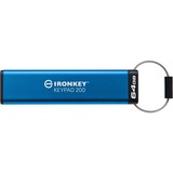 Kingston IronKey Keypad 200 64 GB, USB-Stick USB-A 3.2 Gen 1