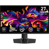 MSI MAG 271QPDE QD-OLED X24, Gaming-Monitor 67.3 cm (26.5 Zoll), schwarz, WQHD, Adaptive Sync, HDMI, DP, 240Hz Panel