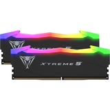 Patriot DIMM 48 GB DDR5-8000 (2x 24 GB) Dual-Kit, Arbeitsspeicher schwarz, PVXR548G80C38K, Viper Xtreme 5 RGB, INTEL XMP