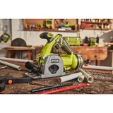 Ryobi ONE+ Akku-Tauchsäge R18MMS-0, 18Volt, Handkreissäge grün/schwarz, ohne Akku und Ladegerät