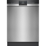 Siemens SN43ES02AE IQ300, Spülmaschine edelstahl (gebürstet)/schwarz, 60 cm, Home Connect