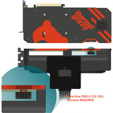 Thermal Grizzly WireView Pro II GPU, Sensor weiß, normal, 12V-2x6-Pin, USB-C