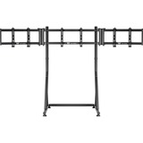 Thermaltake Triple Monitor Stand Black, für Racing Simulator Cockpit GR500, Monitorhalterung schwarz, für Monitore 32" - 55"