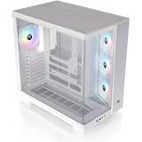 Thermaltake View 380 XL TG ARGB , Tower-Gehäuse weiß, Tempered Glass x 2