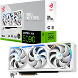 ASUS GeForce RTX 5090 ROG ASTRAL GAMING OC WHITE, Grafikkarte DLSS 4, 3x DisplayPort, 2x HDMI 2.1