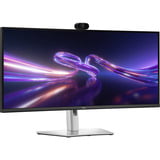 Dell Pro P3426WEV USB-C Webcam Monitor, LED-Monitor 86.6 cm (34.1 Zoll), schwarz/silber, WQHD, IPS, Curved, 4 MP-Webcam, USB-Hub, 100Hz Panel