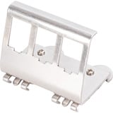 Digitus Hutschienenadapter für 3x Keystone Modul edelstahl