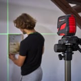 EINHELL Kreuzlinienlaser TC-LL 2 G schwarz/rot, grüne Laserlinien