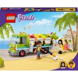 LEGO 41712 Friends Recycling-Auto, Konstruktionsspielzeug Spielzeug-Müllwagen mit Emma und River Friends Mini-Figuren