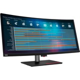 Lenovo ThinkVision P40w-20, LED-Monitor 101 cm (40 Zoll), schwarz, WUHD, IPS, Curved, Thunderbolt, USB-C