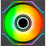 Thermaltake SWAFAN 120 EX INFINITY, Gehäuselüfter schwarz, 3er-Pack, 124 mm