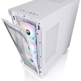 Thermaltake V350 TG ARGB Air Snow White, Tower-Gehäuse weiß, Tempered Glass