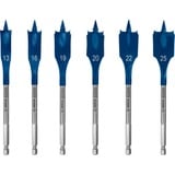 Bosch Professional Expert Self Cut Speed Flachfräsbohrer-Satz, 6-teilig,  Ø 13 - 25mm Länge 152mm
