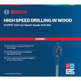 Bosch Professional Expert Self Cut Speed Flachfräsbohrer-Satz, 6-teilig,  Ø 13 - 25mm Länge 152mm