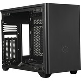 Cooler Master MasterBox NR200P V2, Tower-Gehäuse schwarz, Tempered Glass