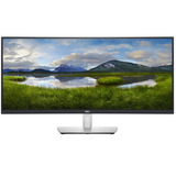 Dell P3421W Generalüberholt, LED-Monitor 86.7 cm (34.1 Zoll), silber/schwarz, WQHD, IPS, Curved, USB-Hub