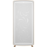 Fractal Design Summit Chalk White TG Clear Tint, Tower-Gehäuse weiß/holz