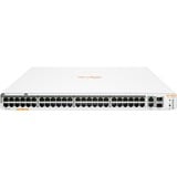 Hewlett Packard Enterprise Networking Instant On Switch 40 Anschlüsse Gigabit CL4 8 Anschlüsse Gigabit CL6 PoE 2 Anschlüsse 10GBT 2 Anschlüsse SFP+ 600 W 1960 600W PoE