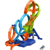 4-Loopings Crash Gefahr Trackset, Rennbahn